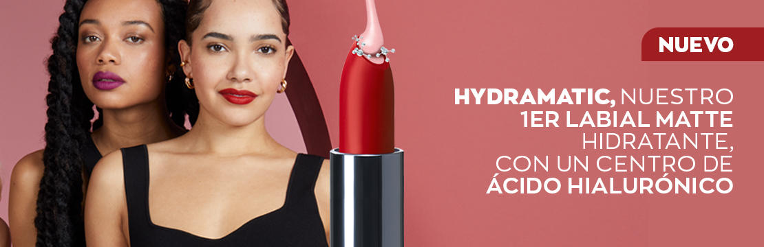 Hydramatic Labiales Matte hidratantes con un centro de ácido hialurónico