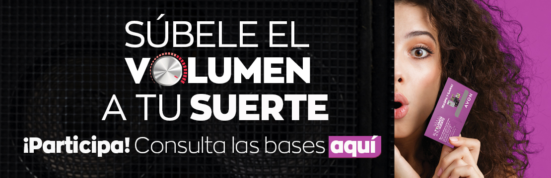 Súbele el volumen a tu suerte: bases promoción Avon