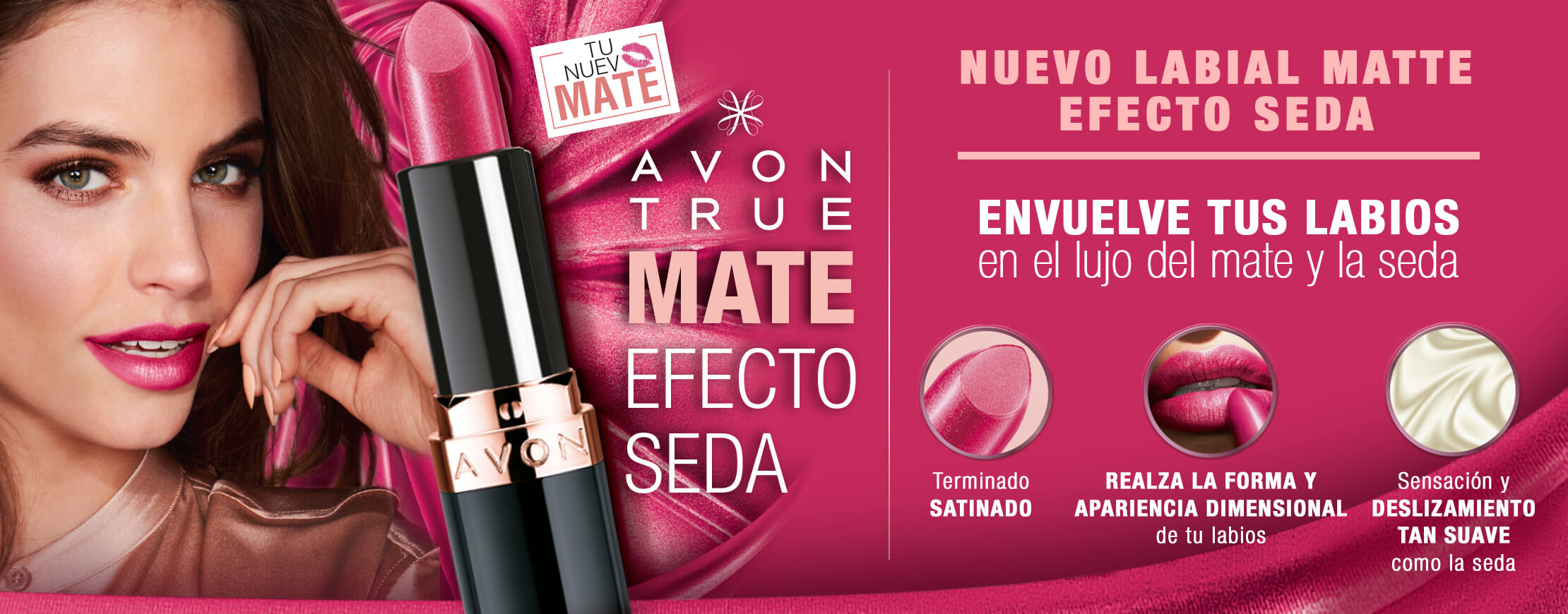 Envuelve tus labios en el lujo del Mate y la Seda